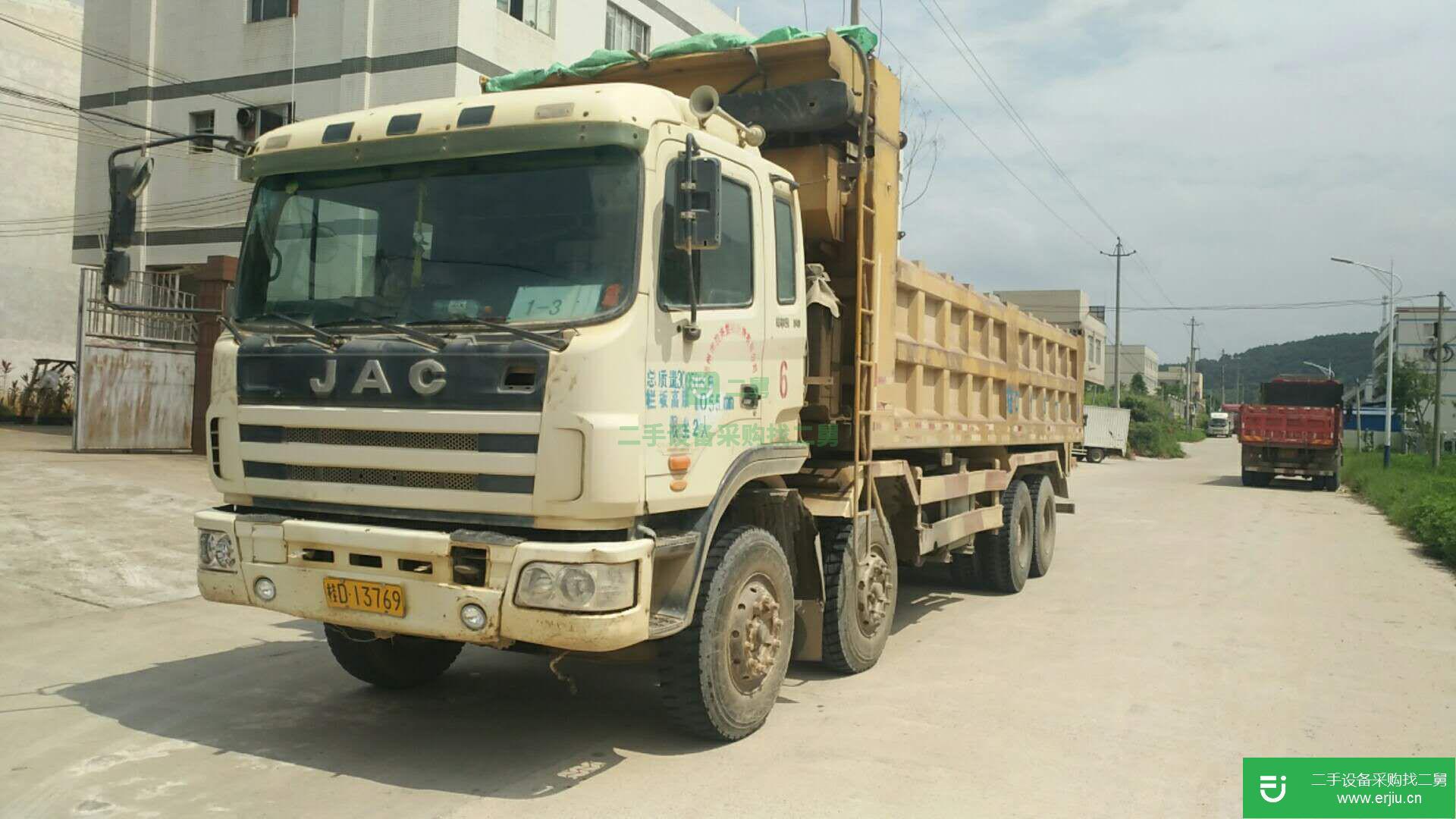 廣西出售二手江淮格爾發自卸車