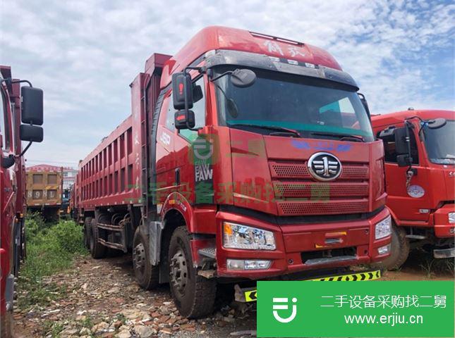 江西出售二手一汽解放J6P自卸車
