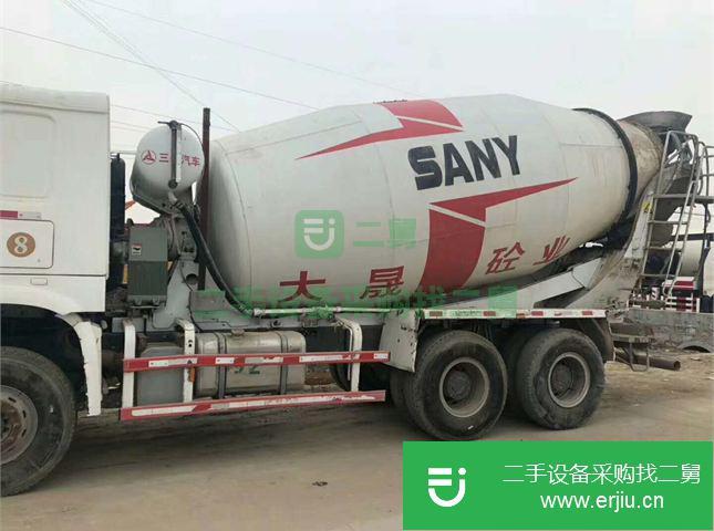 山東出售二手中國重汽混凝土攪拌車