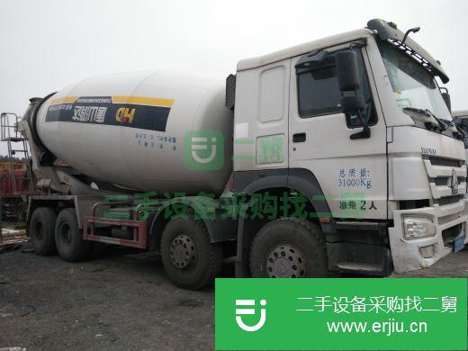 山東出售二手中國重汽混凝土攪拌車