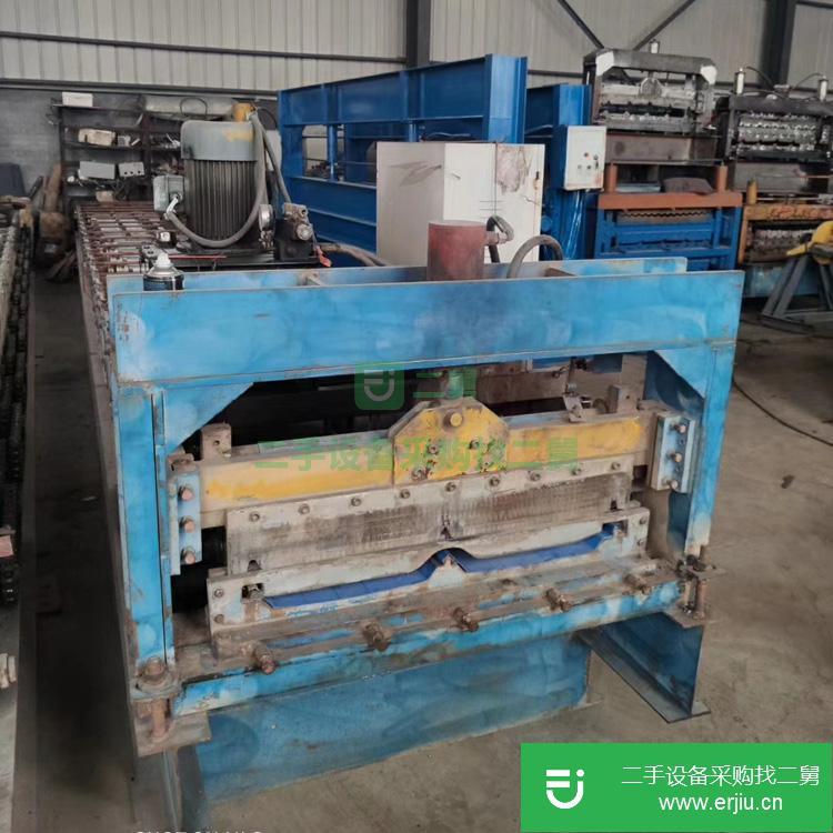 河北低價出售一臺二手820角馳壓瓦機 樓承板設備