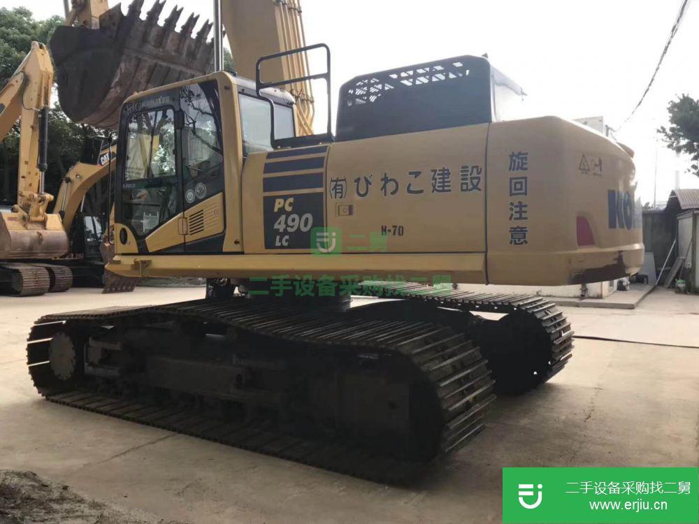 上海低價出售一臺小松 PC490LC-11 挖掘機