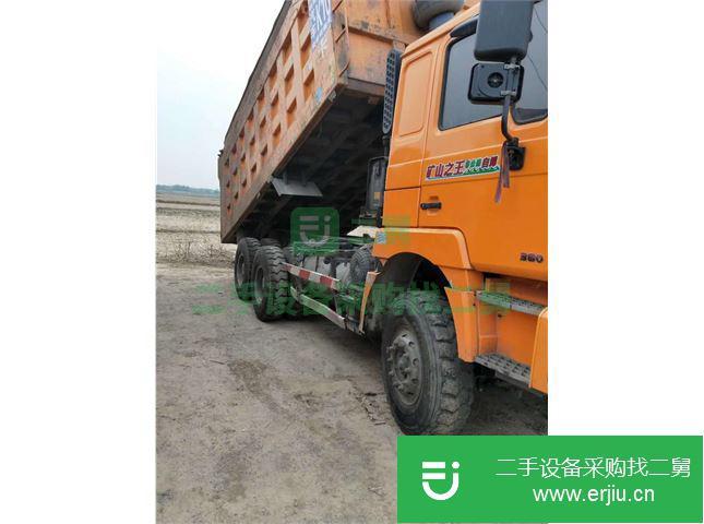山西出售二手德龍F3000后八輪自卸車