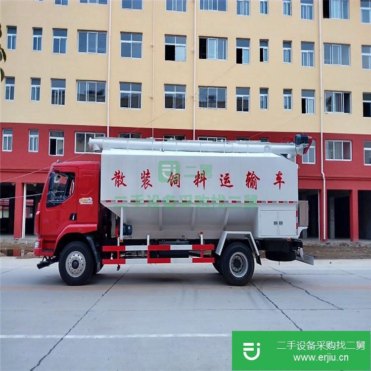 湖北出售二手東風散裝飼料運輸車