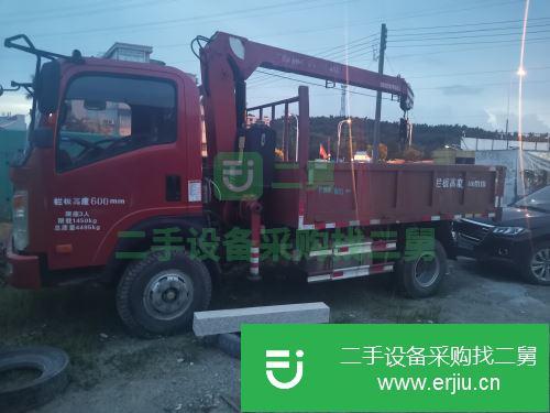 廣東出售二手重汽王牌隨車吊