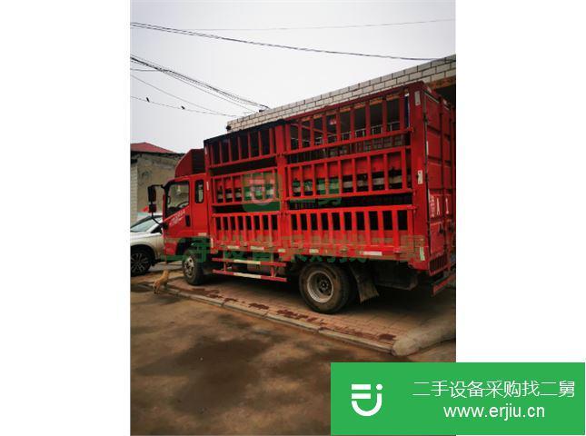 河南出售二手江淮中卡前二后四高欄貨車