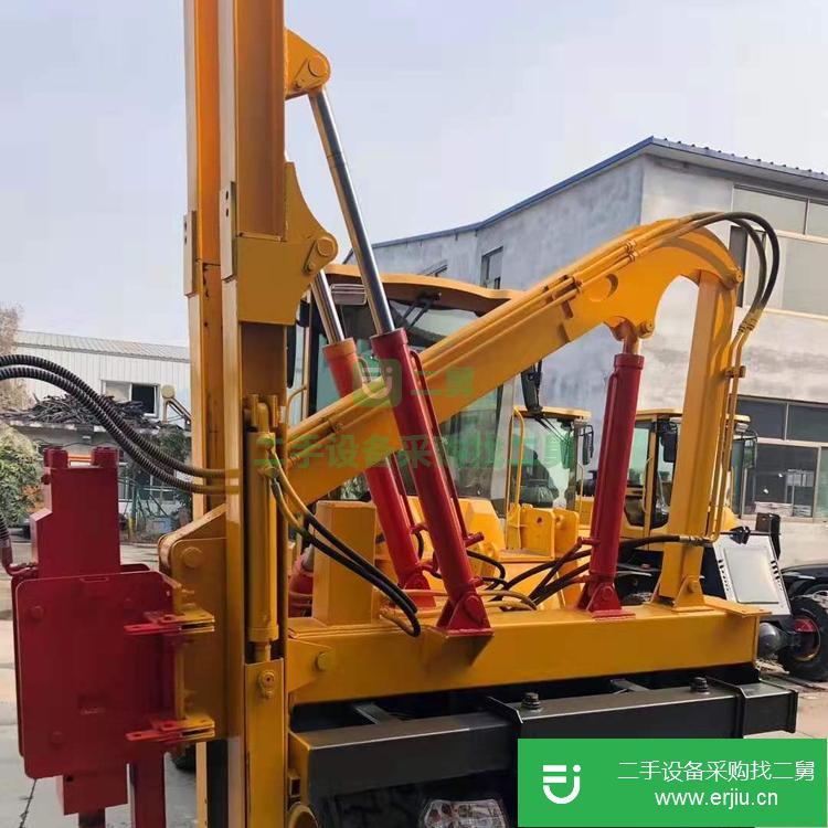 山西出售二手護欄打樁機
