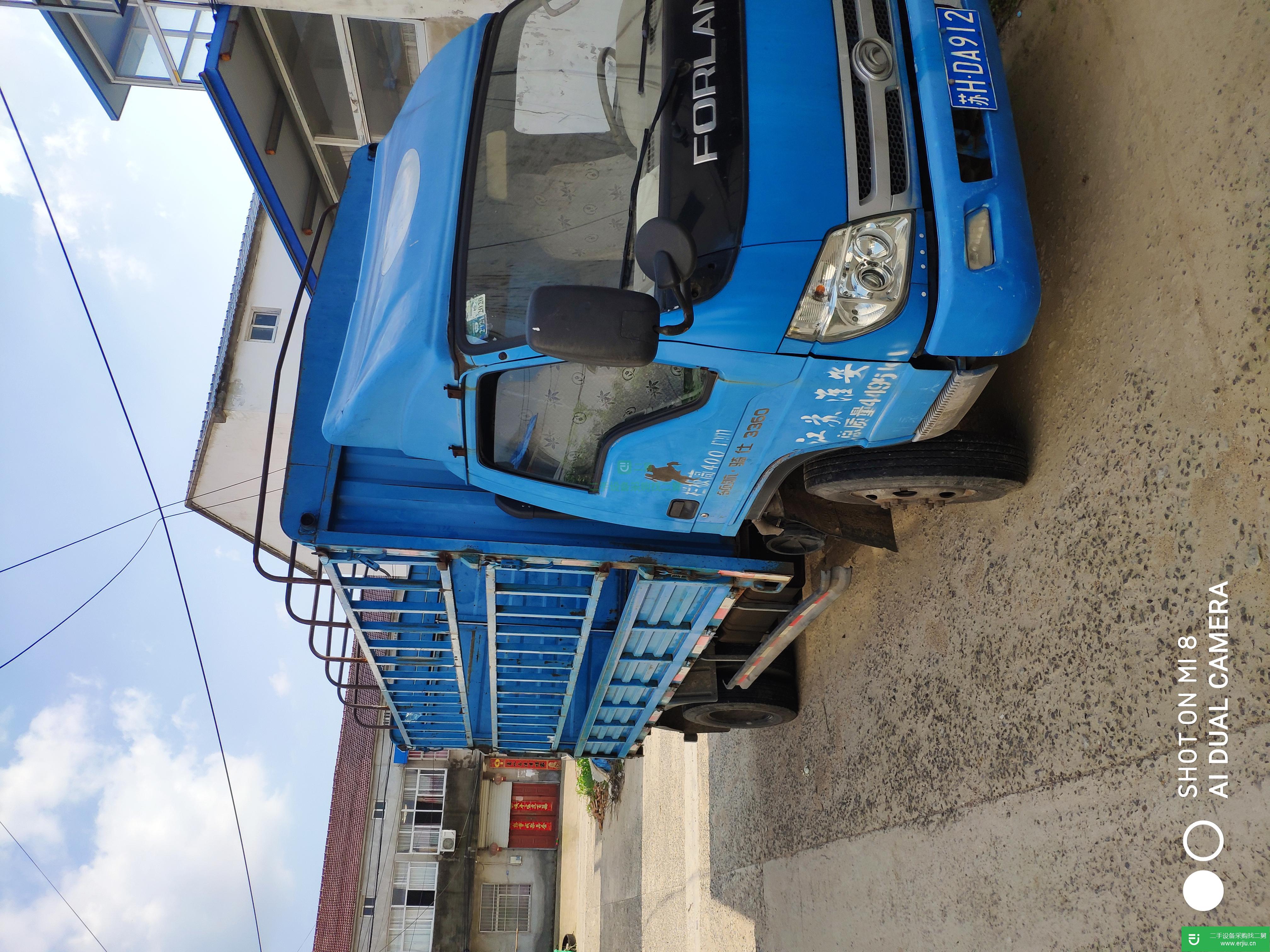 江蘇出售二手福田歐曼110馬力貨車