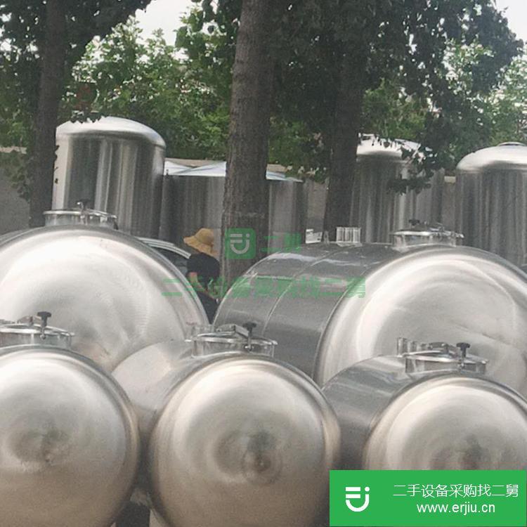 山東出售二手不銹鋼儲罐