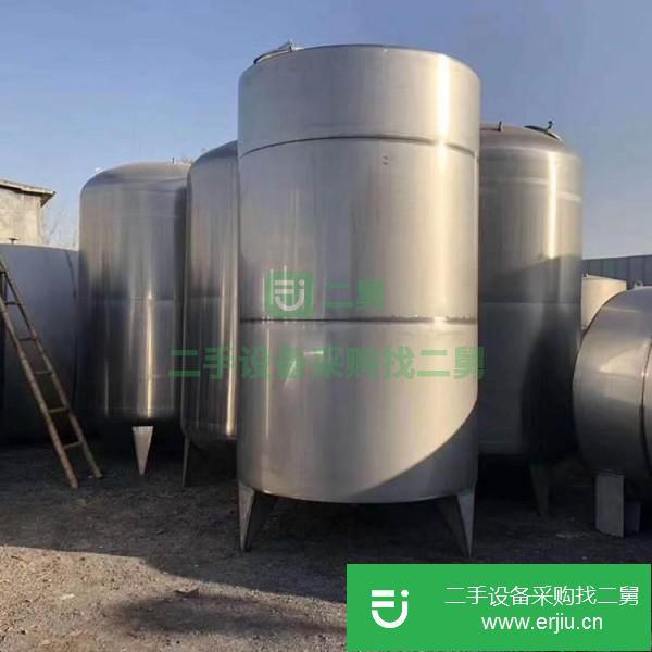 山東低價出售轉讓二手不銹鋼10噸儲罐