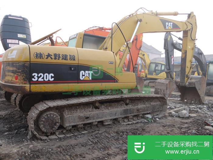 上海出售二手卡特320C挖掘機