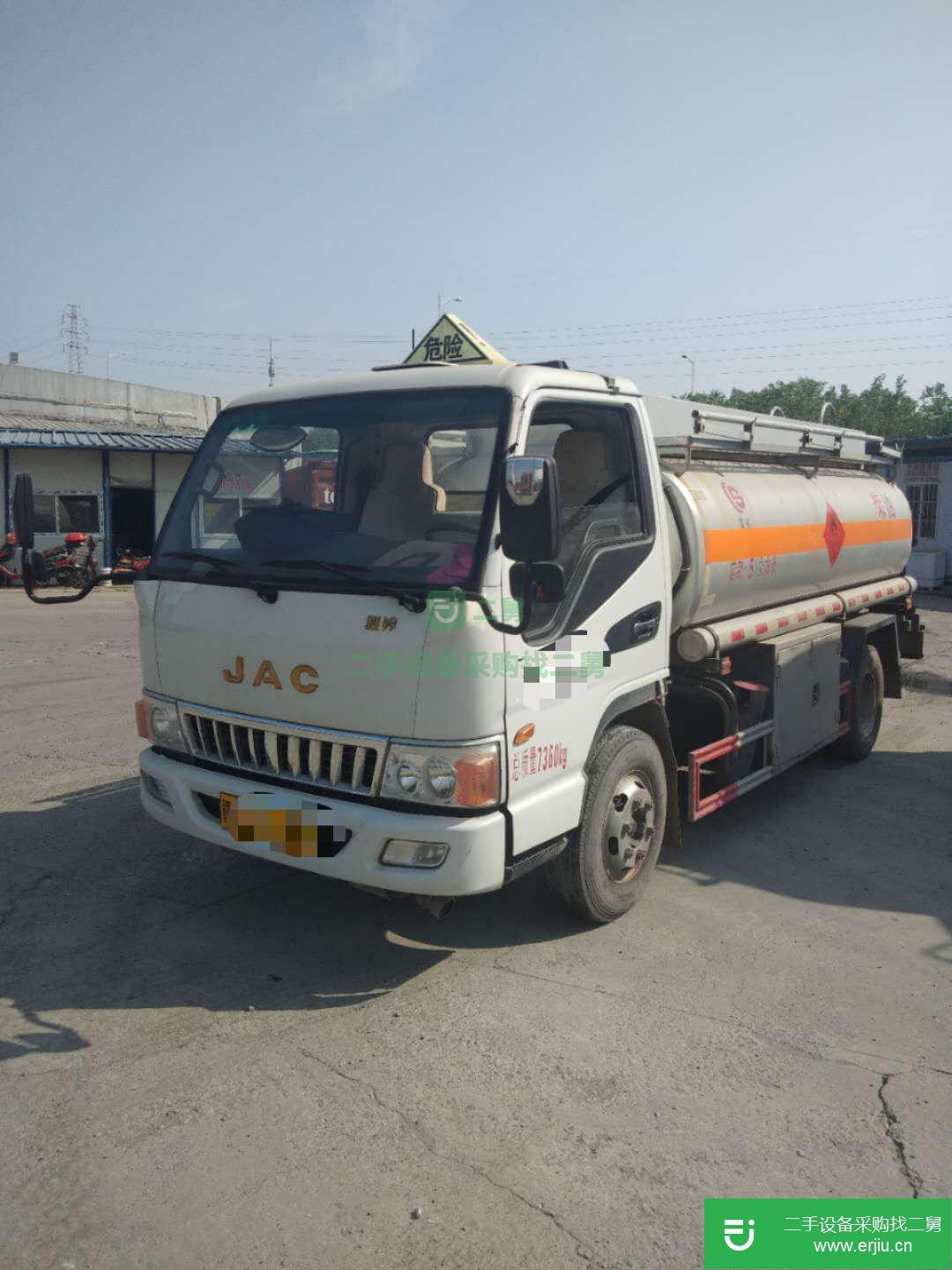 江西出售二手江淮5噸油罐車