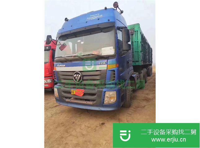 河北出售二手歐曼普通半掛車(chē)