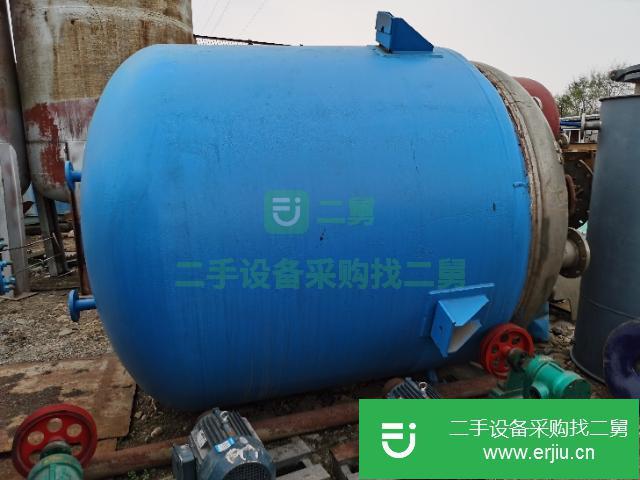 吉林出售二手白剛罐反應(yīng)釜