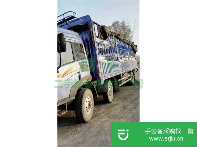 遼寧出售二手一汽解放前二后四倉柵載貨車