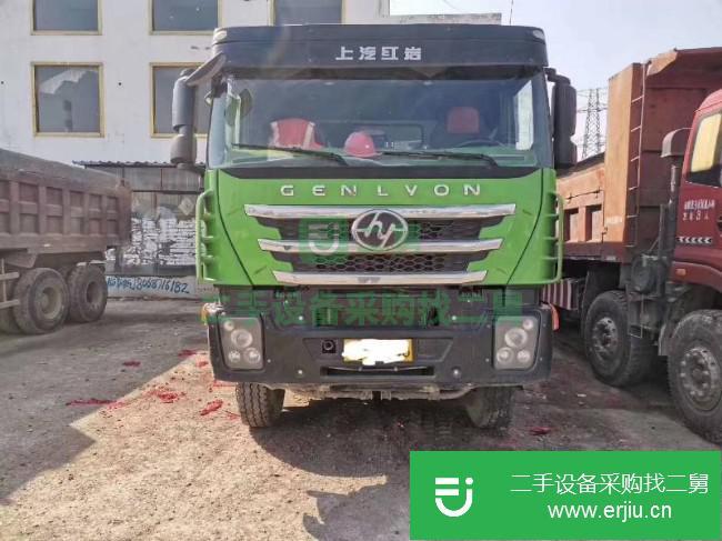 江西出售二手上汽紅巖自卸車