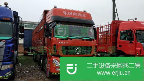 江西出售二手東風天龍前四后八倉欄貨車