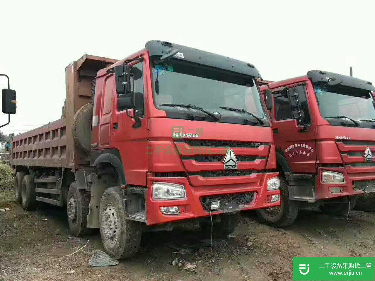 寧夏出售二手豪沃8.2米自卸車
