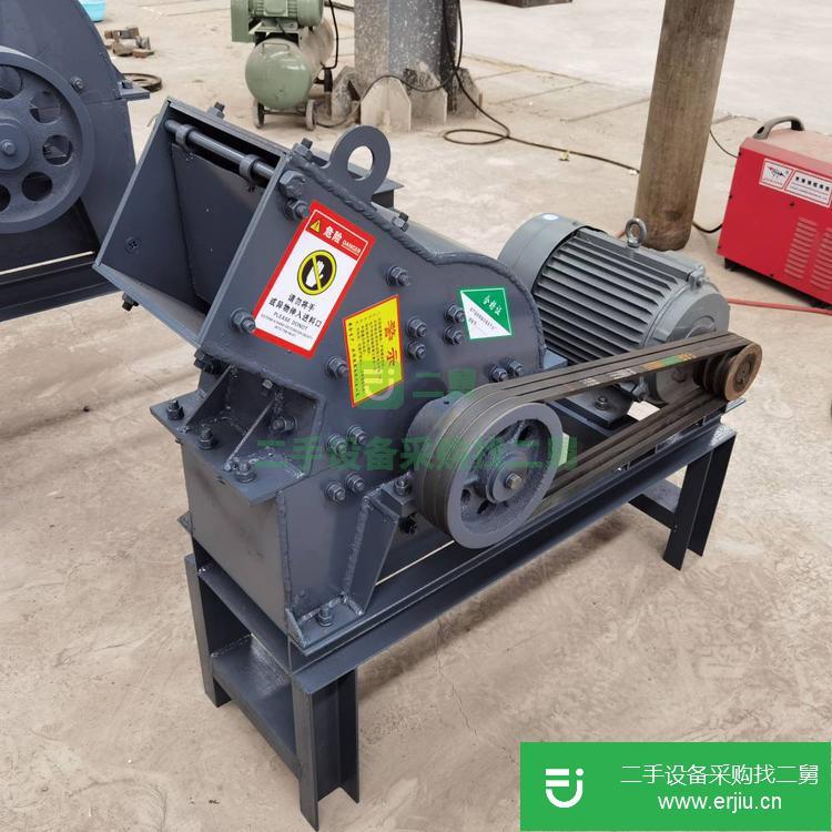 河南出售二手錘式河卵石粉碎機