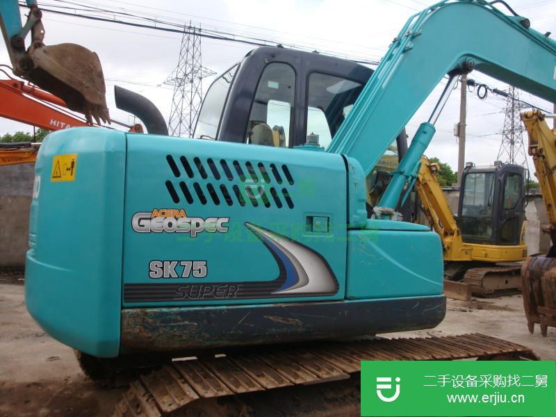 上海出售二手神鋼SK75-8挖掘機
