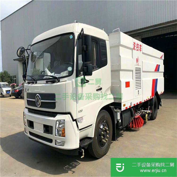 湖北低價(jià)出售一臺東風(fēng)天錦高壓洗掃車掃路車