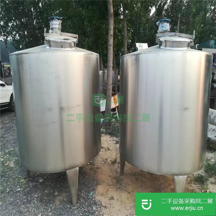 山東低價出售二手葡萄酒工業不銹鋼儲罐