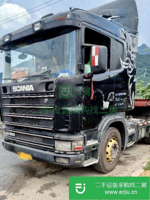 浙江低價出售一臺斯堪尼亞牽引車  420 馬力