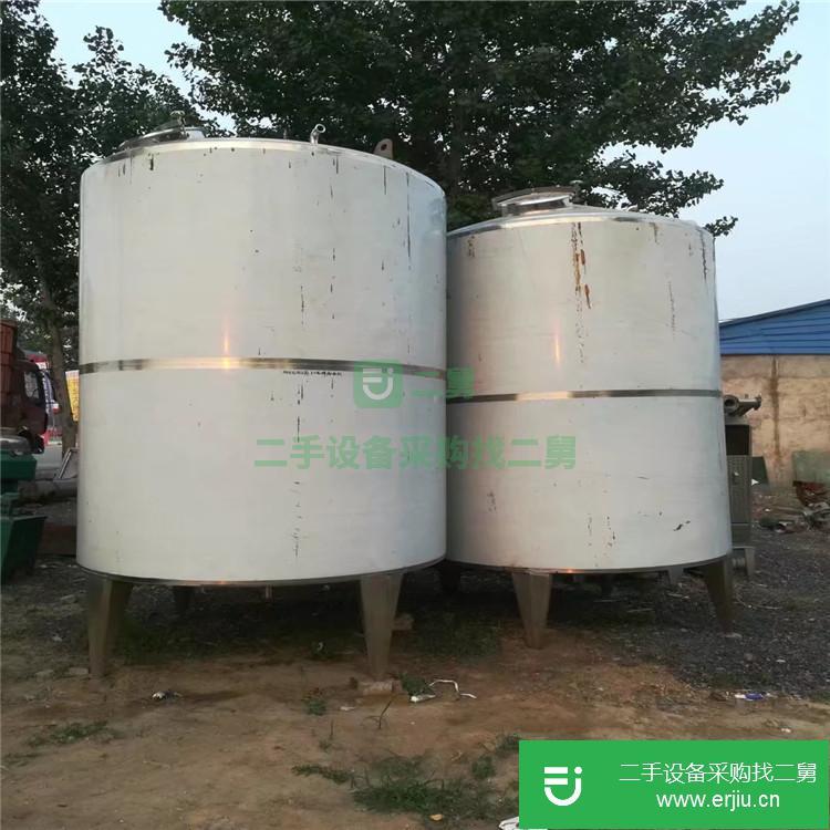 山東低價出售二手葡萄酒工業不銹鋼儲罐