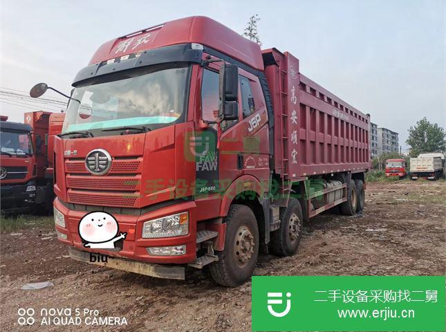 江西出售二手一汽解放J6自卸車