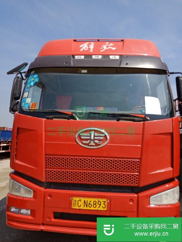 江西出售二手一汽解放J6P半掛車