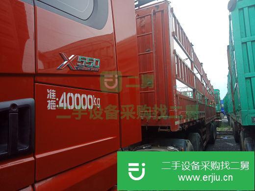 河北出售二手陜汽重卡高欄貨車