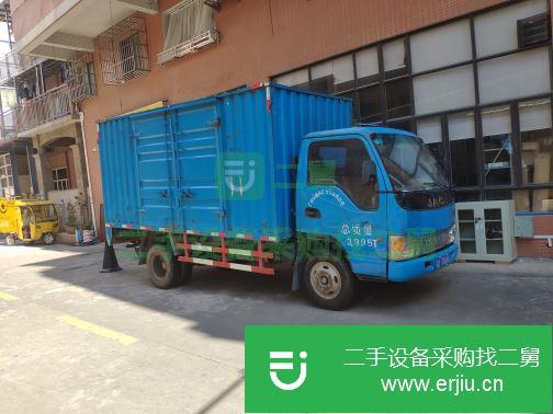 廣東出售二手江淮帥鈴前二后四廂式貨車