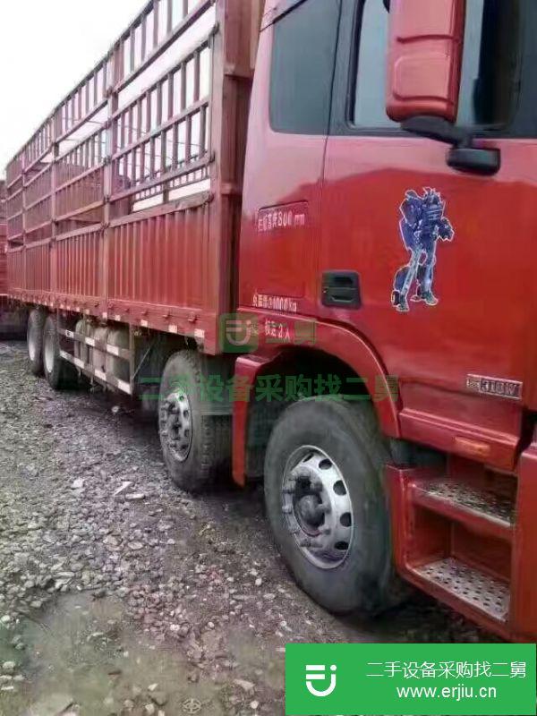 江西出售二手歐曼前四后八高欄載貨車