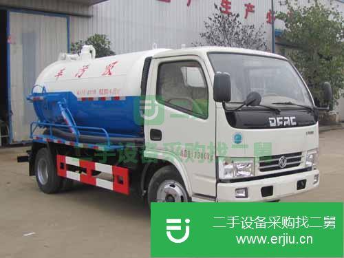 山東出售二手福田5方吸污車