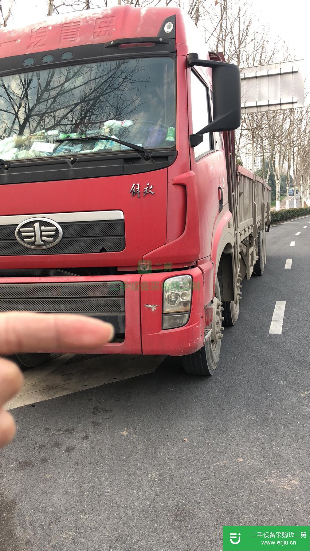 安微出售二手解放新大威前四后八自卸車