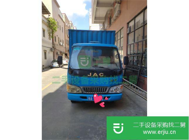 廣東出售二手江淮帥鈴前二后四廂式貨車