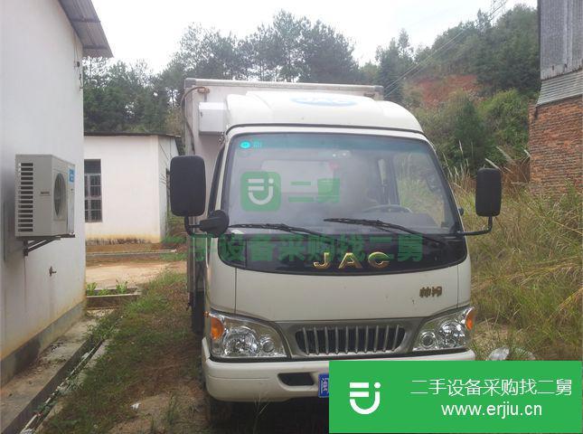 福建出售二手江淮輕卡前二后四廂式保溫車