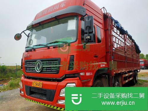 江西出售二手東風天龍前四后八高欄載貨車