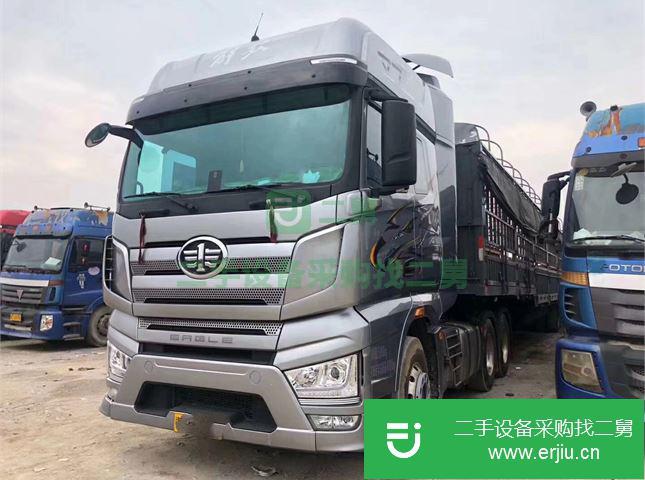 江西出售二手一汽解放j7倉欄載貨車