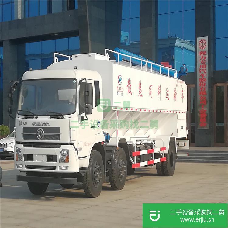 湖北出售二手東風散裝飼料運輸車