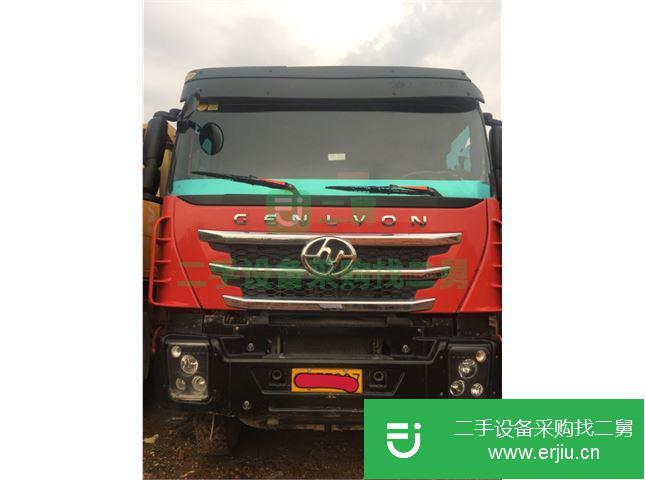 江西出售二手上汽紅巖前四后八自卸車