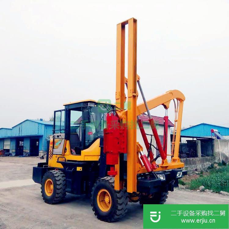 山西出售二手護欄打樁機