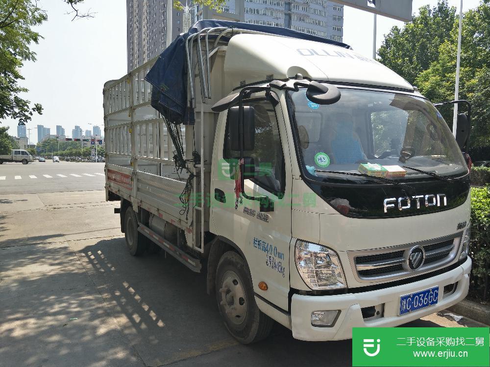 河南出售二手豪沃高欄貨車