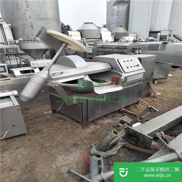 山東出售二手雙速無振動斬拌機