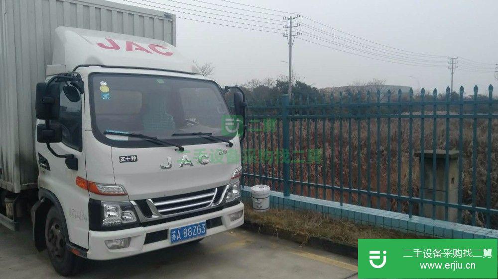 江蘇出售二手江淮箱式貨車