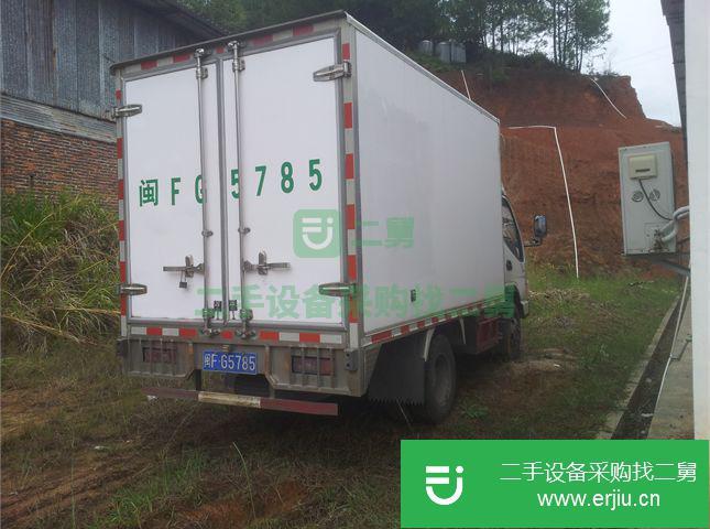 福建出售二手江淮輕卡前二后四廂式保溫車