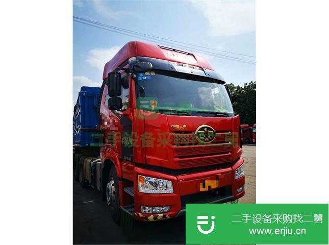 江西出售二手解放J6P半掛車