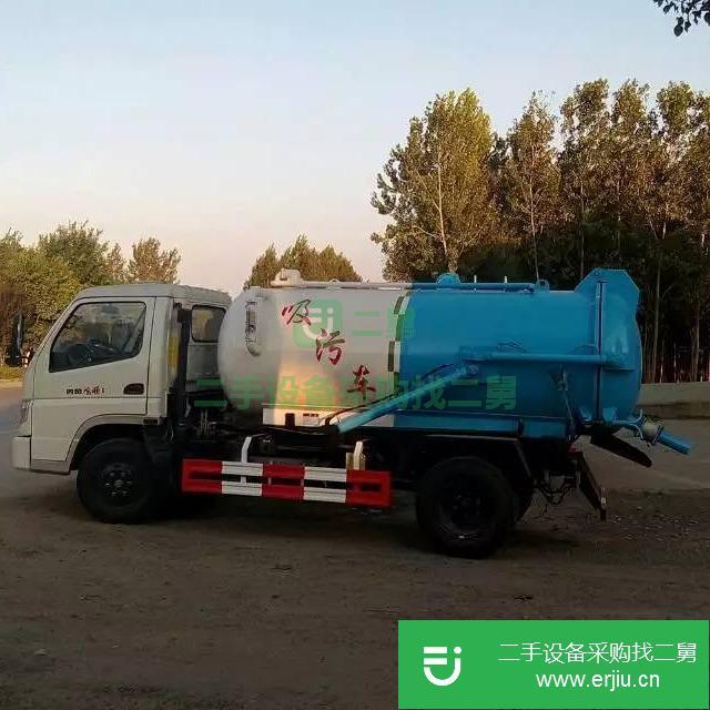 山東出售二手福田5方吸污車