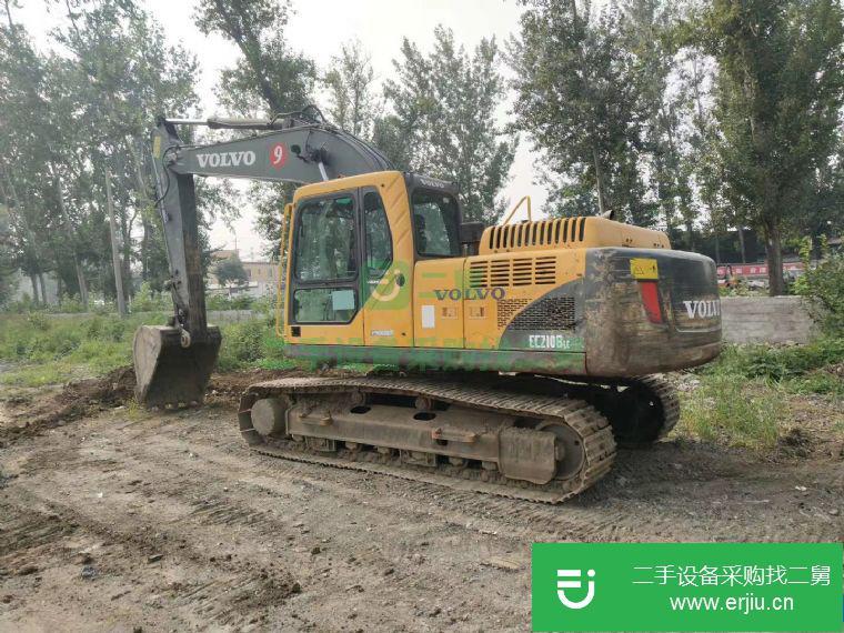 北京出售二手沃爾沃210挖掘機