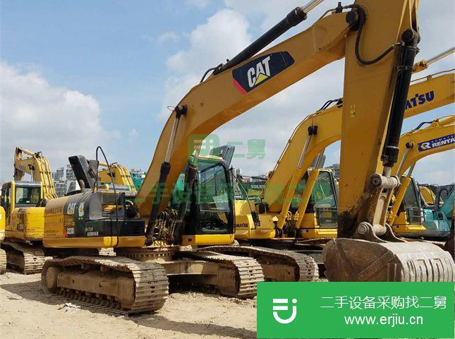 江蘇出售二手卡特323d挖掘機(jī)